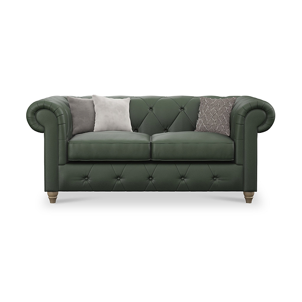 Everett Leather 2 Seater Sofa
