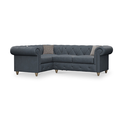 Everett Leather Corner Sofa