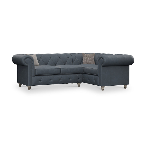 Everett Leather Corner Sofa