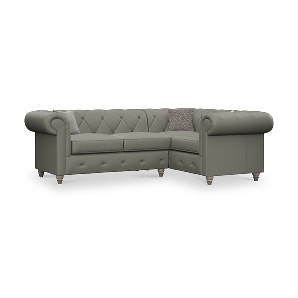 Everett Leather Corner Sofa