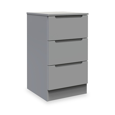 Henshaw 3 Drawer Bedside Table