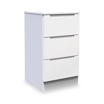 Henshaw 3 Drawer Bedside Table