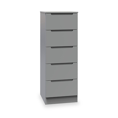 Henshaw 5 Drawer Tall Boy Chest