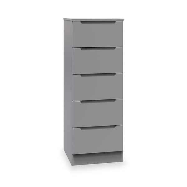 Henshaw 5 Drawer Tall Boy Chest