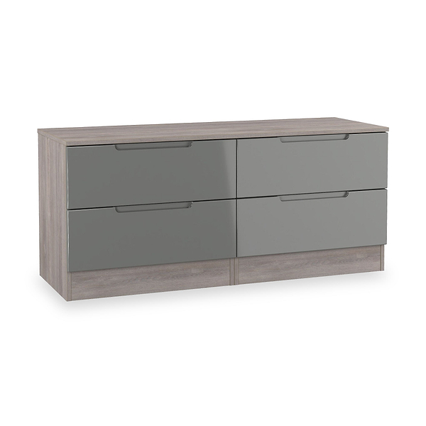Henshaw 4 Drawer Low Chest