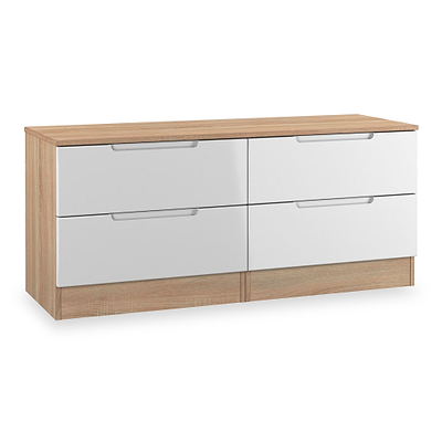 Henshaw 4 Drawer Low Chest