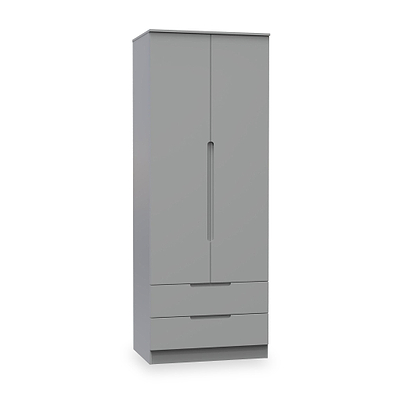 Henshaw 2 Drawer Double Wardrobe