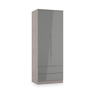 Henshaw 2 Drawer Double Wardrobe