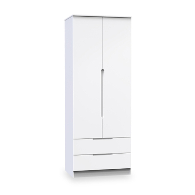 Henshaw 2 Drawer Double Wardrobe