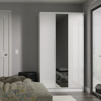 Henshaw Tall Triple Wardrobe