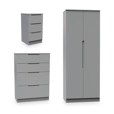 Henshaw 3 Piece Bedroom Furniture Set