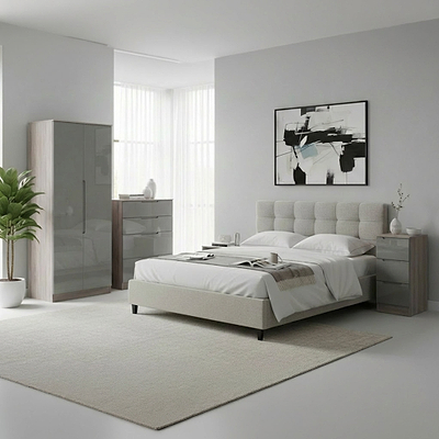 Henshaw 3 Piece Bedroom Furniture Set