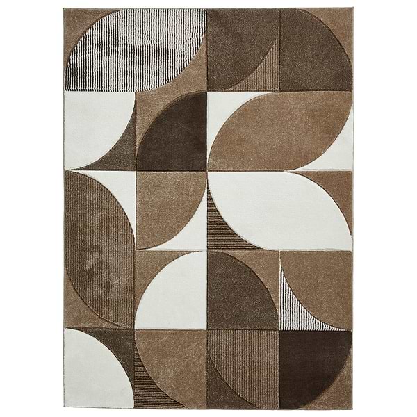 Regis Geometric Leaf Rug