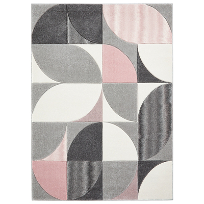 Regis Geometric Leaf Rug