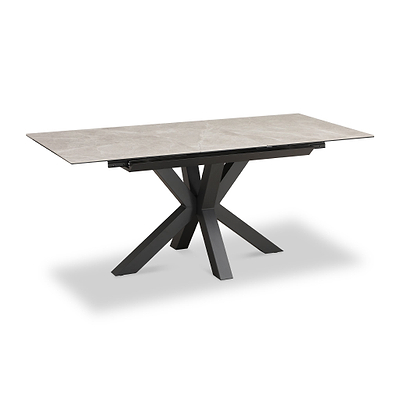 Palma Grey 140-180cm Extending Ceramic Dining Table