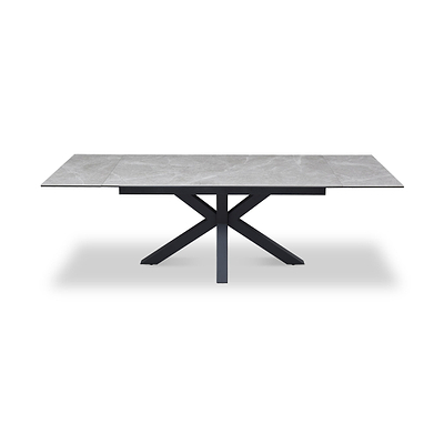 Palma Grey 140-180cm Extending Ceramic Dining Table