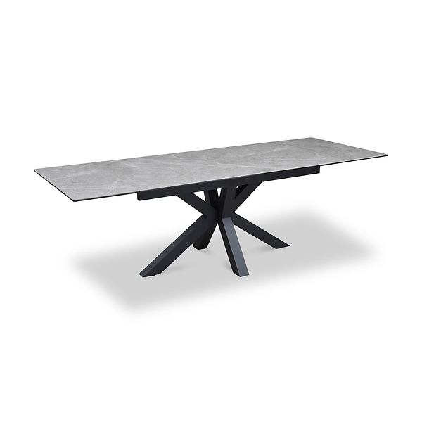 Mussi Grey 160-240cm Extending Ceramic Dining Table