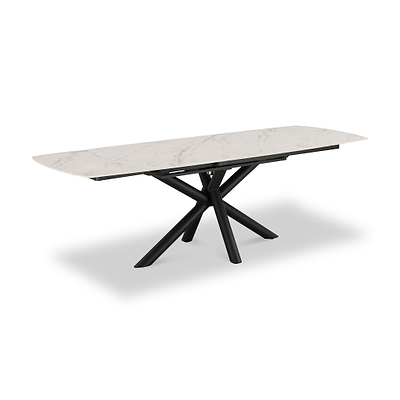Noura 160-240cm Extending Ceramic Dining Table