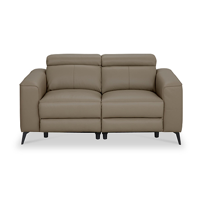 Radford Leather Dual Power Recliner 2 Seater Sofa