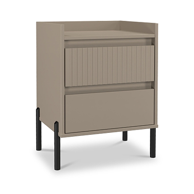 Kenton 2 Drawer Bedside Table