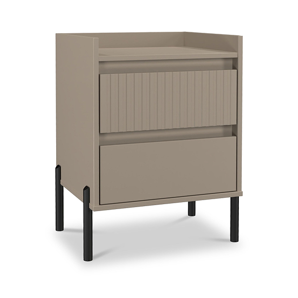Kenton 2 Drawer Bedside Table
