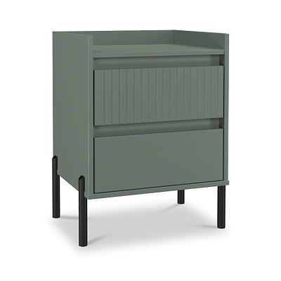 Kenton 2 Drawer Bedside Table