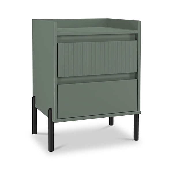 Kenton 2 Drawer Bedside Table