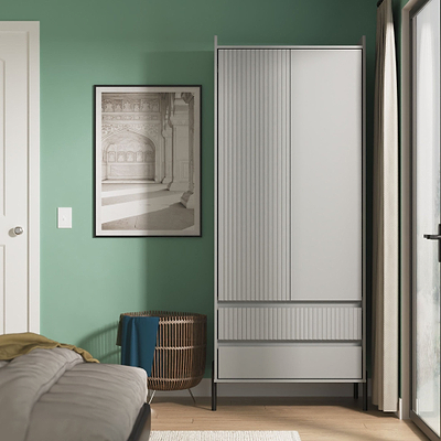 Kenton Double Wardrobe With Drawers