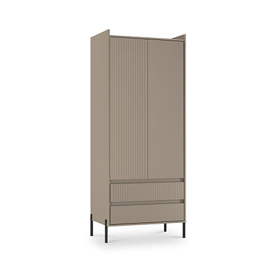 Kenton Double Wardrobe With Drawers