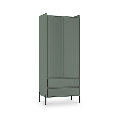 Kenton Double Wardrobe With Drawers