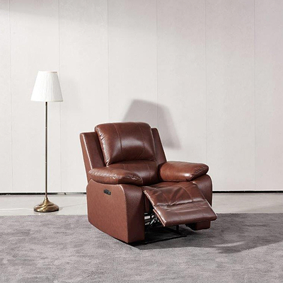 Selma Leather Power Recliner Armchair