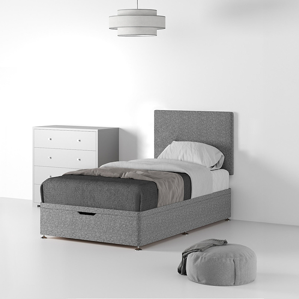 Farrow Standard Linen Divan Bed and Headboard