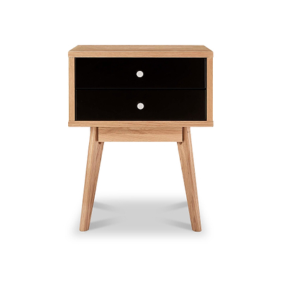 Aubrey 2 Drawer Bedside Table