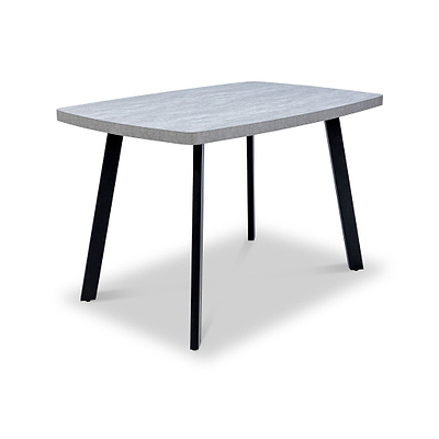 Ciara 160cm Light Grey Dining Table
