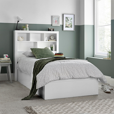 Cooper Wooden Ottoman Storage Bed Frame