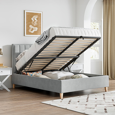 Marilyn Velvet Ottoman Storage Bed