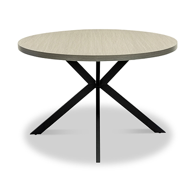 Langley 120cm Oak Effect Round Dining Table