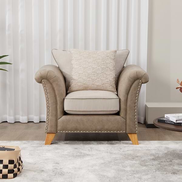 Breton Beige Armchair