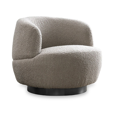Astra Boucle Swivel Accent Chair