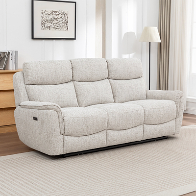 Adrenne 3 Seater Power Recliner Sofa