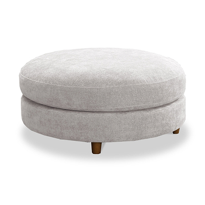 Avier Round Footstool