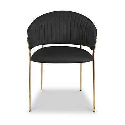 Elven Brushed Velvet Dining Chair