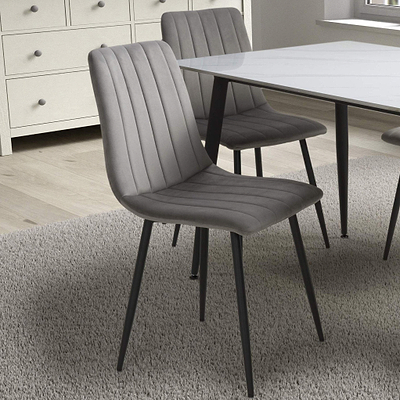 Luna Brushed Velvet Dining Chair