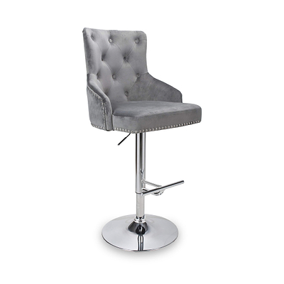 Arddun Brushed Velvet Bar Stool
