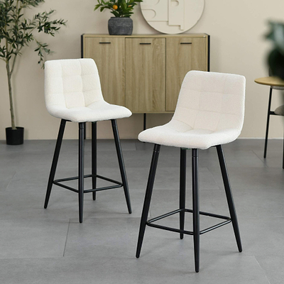 Wenford Boucle Bar Stool