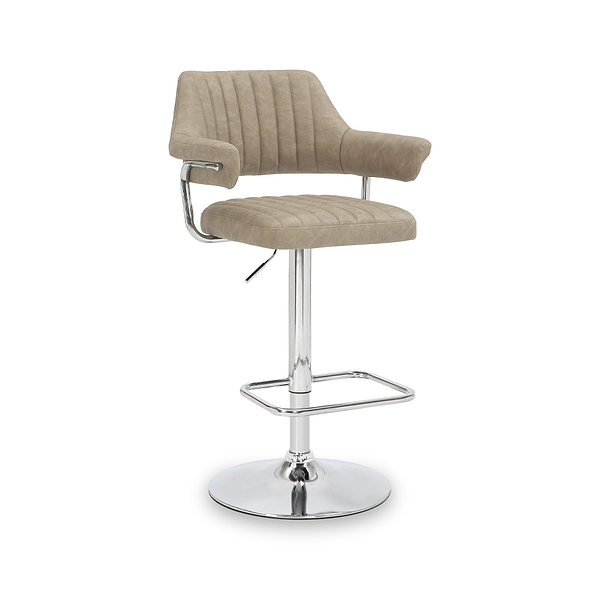 Rhonwen Faux Leather Bar Stool