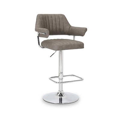 Rhonwen Faux Leather Bar Stool