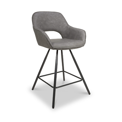 Merril Faux Leather Bar Stool
