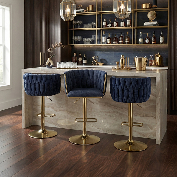 Cindy Woven Bar Stool