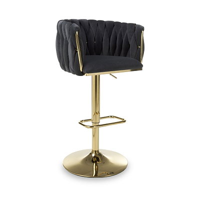 Cindy Velvet Bar Stool